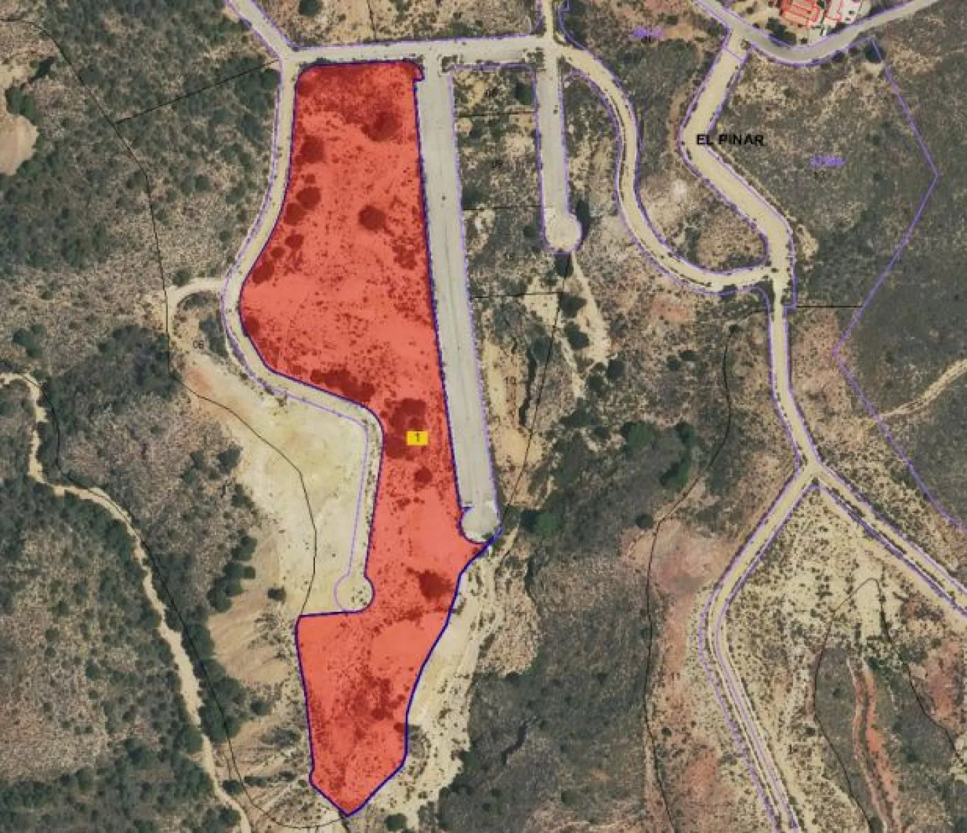 Parcela Urbana Venta El Pinar, Bédar